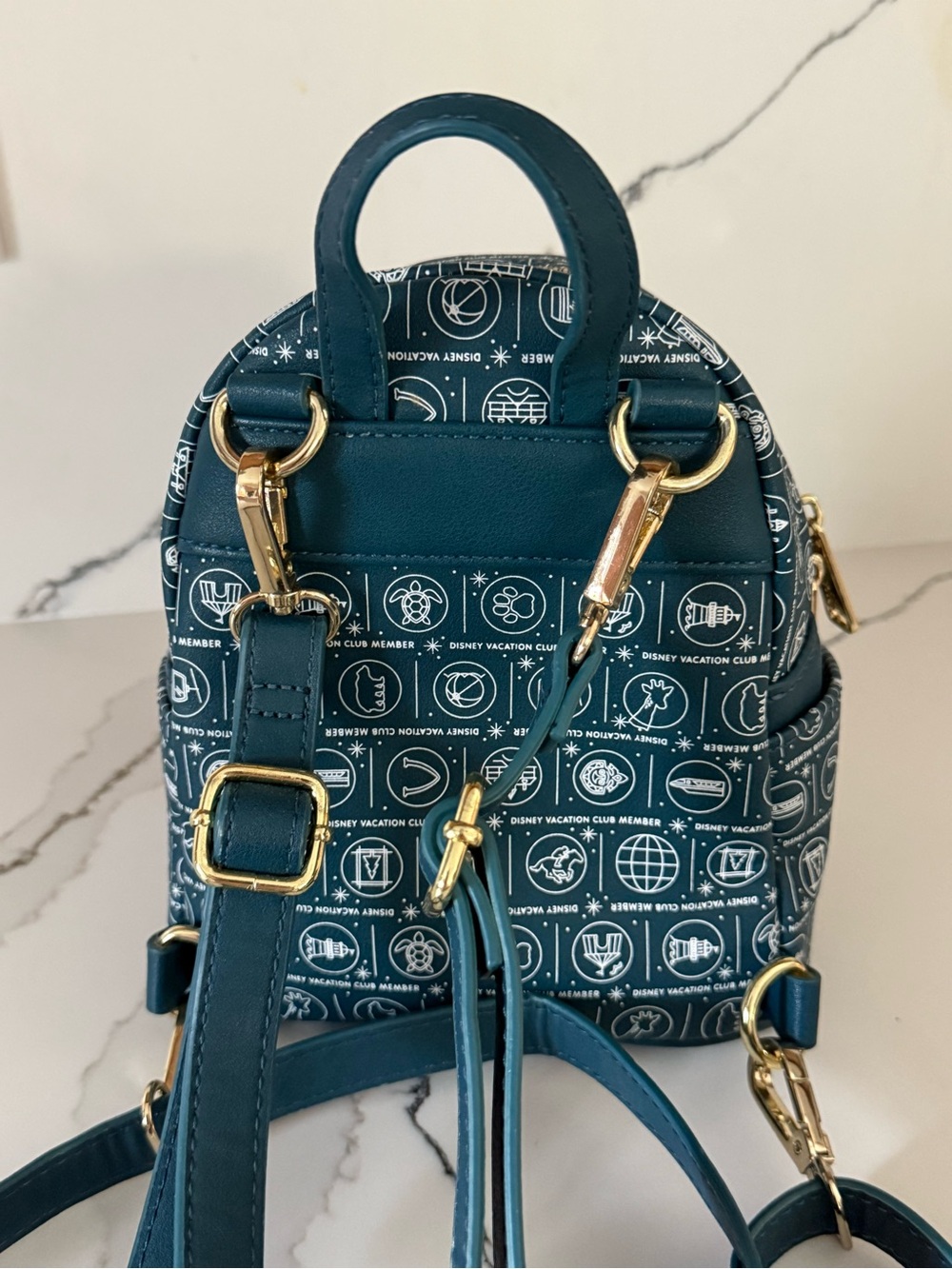 Disney Vacation Club DVC Member Exclusive Loungefly Mini Backpack DVC only rare View 4